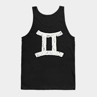 Gemini - Zodiac Sign - Crayon Tank Top